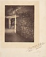 Catacombs, Paris, Nadar (French, Paris 1820–1910 Paris), Albumen silver print from glass negative