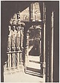 [South Portal, Chartres Cathedral], Charles Marville  French, Salted paper print from paper negative