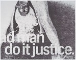 ["Ad man do it justice"], Robert Heinecken  American, Photo-offset lithograph
