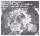 ["The proud Italian sauce"], Robert Heinecken  American, Photo-offset lithograph