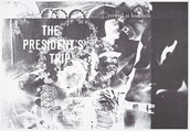 ["The President's Trip"], Robert Heinecken  American, Photo-offset lithograph