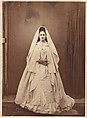 The White Nun, Pierre-Louis Pierson  French, Albumen silver print from glass negative