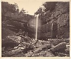 Lulah Falls, Lookout Mountain, Georgia, Isaac H. Bonsall  American, Albumen silver print from glass negative