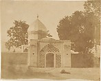 Tomb of the Khan of Khiva at Teheran, Luigi Pesce Italian, Albumen silver print from paper negative