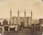 [The New Gate, Teheran], Luigi Pesce  Italian, Albumen silver print from paper negative