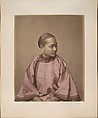 Fille de Shanghai, Raimund von Stillfried  Austrian, Albumen silver print from glass negative with applied color