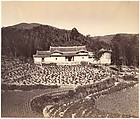 Teafield & Josshouse at Peling, Tung Hing Chinese, Albumen silver print from glass negative