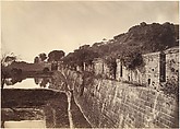 A Portion of the Citywall, Foochow, Lai Afong Chinese, Albumen silver print from glass negative