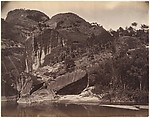 Hisiu Peak, Lai Afong Chinese, Albumen silver print from glass negative