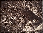 [Path to Fangguangyan Monastery, Fujian], Lai Afong  Chinese, Albumen silver print from glass negative