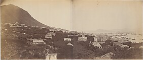 [Panorama of Hong Kong], John Thomson  British, Scottish, Albumen silver print from glass negative