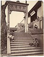 Beggars at the Gate of a Temple, Canton, John Thomson British, Scottish, Albumen silver print from glass negative