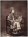 Mandarin Wife, Milton M. Miller American, Albumen silver print from glass negative