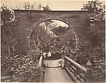 A Garden in Canton, John Thomson  British, Scottish, Albumen silver print from glass negative