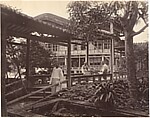 Way to the Theater Pon-Jing-Quais Garden, Canton, John Thomson British, Scottish, Albumen silver print from glass negative