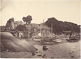Amoy Fishing Boats, John Thomson British, Scottish, Albumen silver print from glass negative
