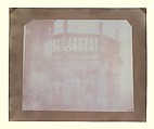 Top of Sharington's Tower, Lacock Abbey, Taken from the Roof above the South Gallery, William Henry Fox Talbot  British, Salted paper print from paper negative