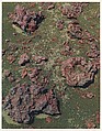 Pyroclastic Lava, Hitardalur, Eastern Snaefellsnes, Iceland, Eliot Porter  American, Dye transfer print