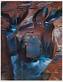 Small Stream Erosions, Coyote Canyon, Utah, Eliot Porter  American, Dye transfer print