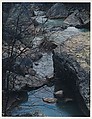 Boulders in Upper Gorge, Red River Gorge, Kentucky, Eliot Porter American, Dye transfer print