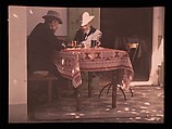 [Two Men Playing Chess], Alfred Stieglitz (American, Hoboken, New Jersey 1864–1946 New York), Autochrome