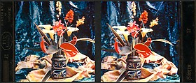 [Still Life of Flowers in a Stein], Auguste-Marie-Louis-Nicolas Lumière (French, Besançon 1862–1954 Lyon) and, Trichromie