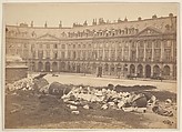 [The Vendôme Column After Being Torn Down by the Communards], Hippolyte-Auguste Collard  French, Albumen silver print from glass negative