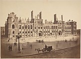 [The Hötel de Ville after the Commune], Hippolyte-Auguste Collard  French, Albumen silver print from glass negative