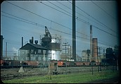 [Views from the Train, for the Series "Along the Right of Way," Fortune Magazine, 1950], Walker Evans (American, St. Louis, Missouri 1903–1975 New Haven, Connecticut), Color film transparencies