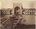[Principal Gate of MESHED], Possibly by Luigi Pesce (Italian, 1818–1891), Albumen silver print