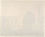 [Court of the mosque Gawhar Shad, MESHED, 1418 (?)], Possibly by Luigi Pesce (Italian, 1818–1891), Albumen silver print