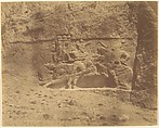 (4) [Naksh-i Rustam, Near Persepolis], Luigi Pesce (Italian, 1818–1891), Albumen silver print