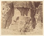 (6) [Naksh-i Rustam, Near Persepolis], Luigi Pesce (Italian, 1818–1891), Albumen silver print