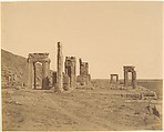 (12) [Persepolis, (W: before restoration), Luigi Pesce (Italian, 1818–1891), Albumen silver print