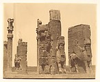(15) [Gate of all Nations, Persepolis, Fars], Luigi Pesce (Italian, 1818–1891), Albumen silver print
