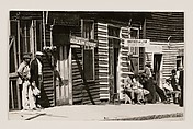 Detail of "Mississippi Town Negro Quarter", Walker Evans American, Gelatin silver print