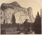 North Dome on left - Royal Arches - Washington Column, Carleton E. Watkins  American, Albumen silver print from glass negative