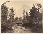 Tasayac, or the Half Dome, 4967 Feet, Carleton E. Watkins  American, Albumen silver print from glass negative
