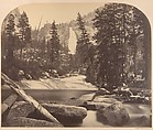 Nevada Fall, 700 Feet, Carleton E. Watkins  American, Albumen silver print from glass negative