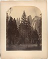 Cathedral Towers, Carleton E. Watkins American, Albumen silver print from glass negative