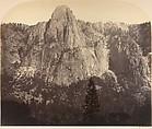 Sentinel. Front View: 3270 Feet., Carleton E. Watkins  American, Albumen silver print from glass negative