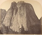 Cathedral Rock, Carleton E. Watkins American, Albumen silver print from glass negative
