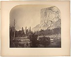 Tutucanula, El Capitan, 4000 Feet, Carleton E. Watkins American, Albumen silver print from glass negative