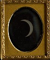 Eclipse of the Sun, W. & F. Langenheim (American, active 1843–1874), Daguerreotype
