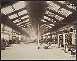 [Factory Interior], Louis Lafon (French, active 1870s–90s), Albumen silver print from glass negative
