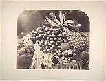 [Still Life with Fruit], Roger Fenton  British, Albumen silver print from glass negative