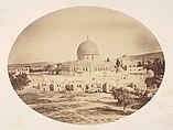 Jerusalem, Site of the Temple on Mount Moriah, John Anthony British, born France, Albumen silver print