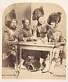 Highlanders, Joseph Cundall British, Albumen silver print