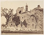 Remains of the Abbey Church, Bury St. Edmunds, George Downes British, Albumen silver print