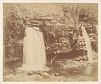 The Lower Fall, G. B. Gething British, Albumen silver print